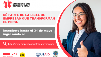 #EmpresasQueTransforman: ¿Puede el Sector Público ser un aliado en la implementación de estrategias de Valor Compartido en el Perú?