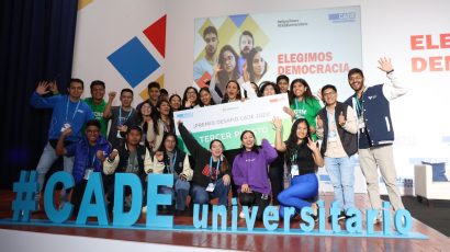 #CADEuniversitario: Jóvenes líderes fueron premiados en el Desafío CADE Universitario 2023
