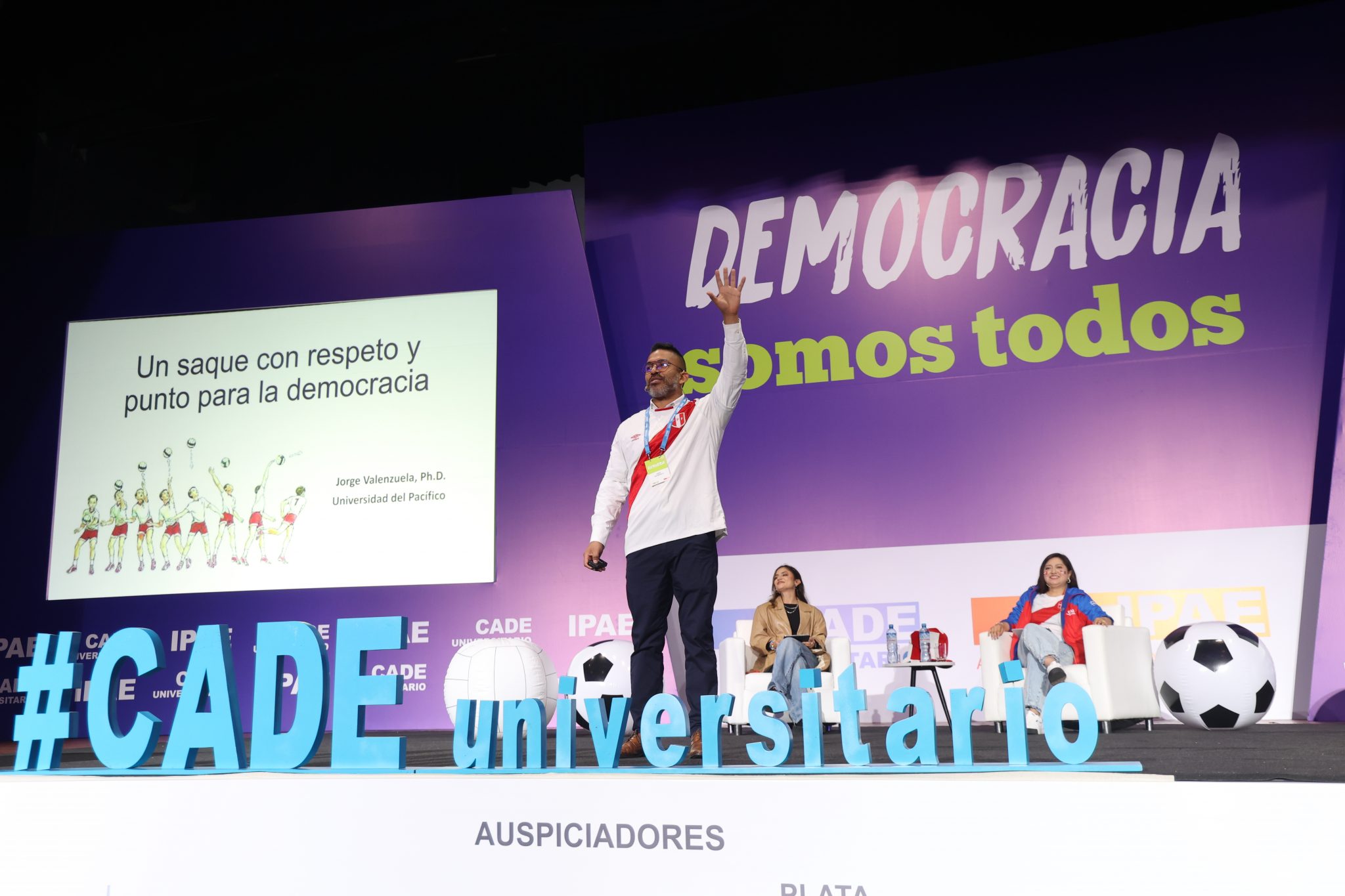 CADE Universitario 2024 Jóvenes líderes se inspiraron para jugar su mejor partido y que el Perú