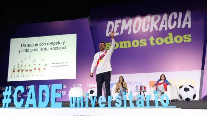 CADE Universitario 2024: Jóvenes líderes se inspiraron para jugar su mejor partido y que el Perú gane con la democracia