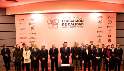 26 organizaciones del sector privado y de la academia firman Pacto por una Educación de Calidad